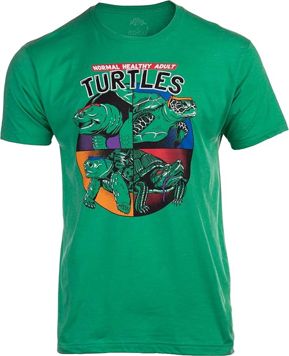 Normal Healthy Adult Turtles | Funny Ninja Humor 90s Teenage Joke
