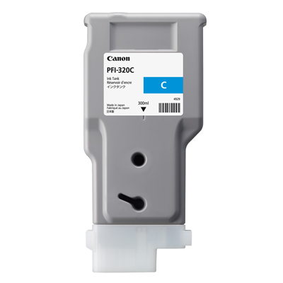 Canon PFI-320C Pigment Cyan 300ml Ink Cartridge (2891C001AA)