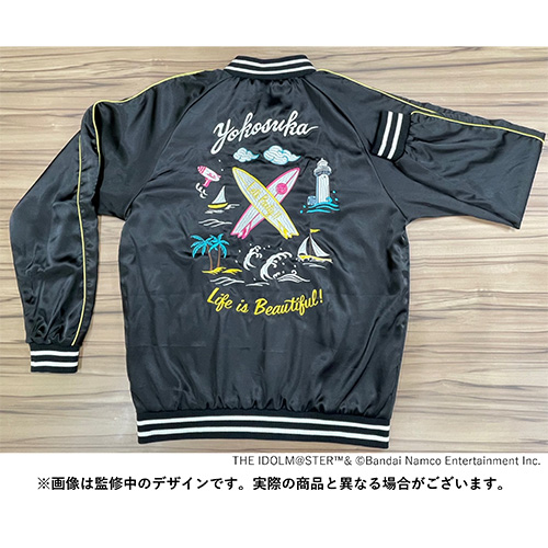 横須賀 「アイドルマスター SideM 舞田類モデル」 公式スカジャン Mサイズ