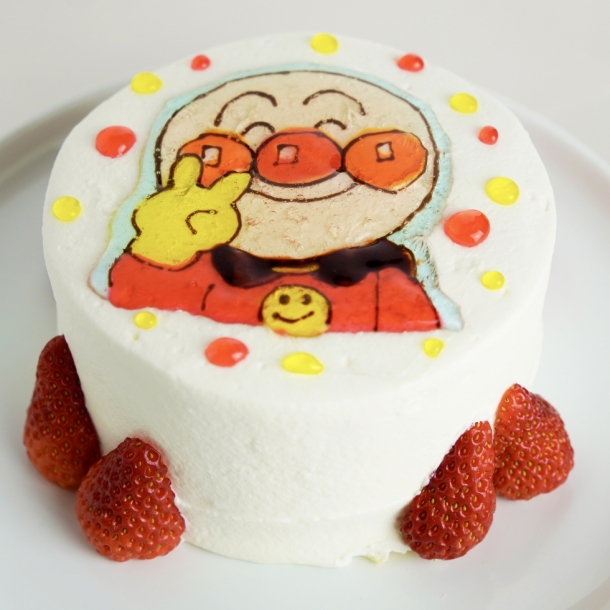 お絵描きホールケーキ 森八大名閣