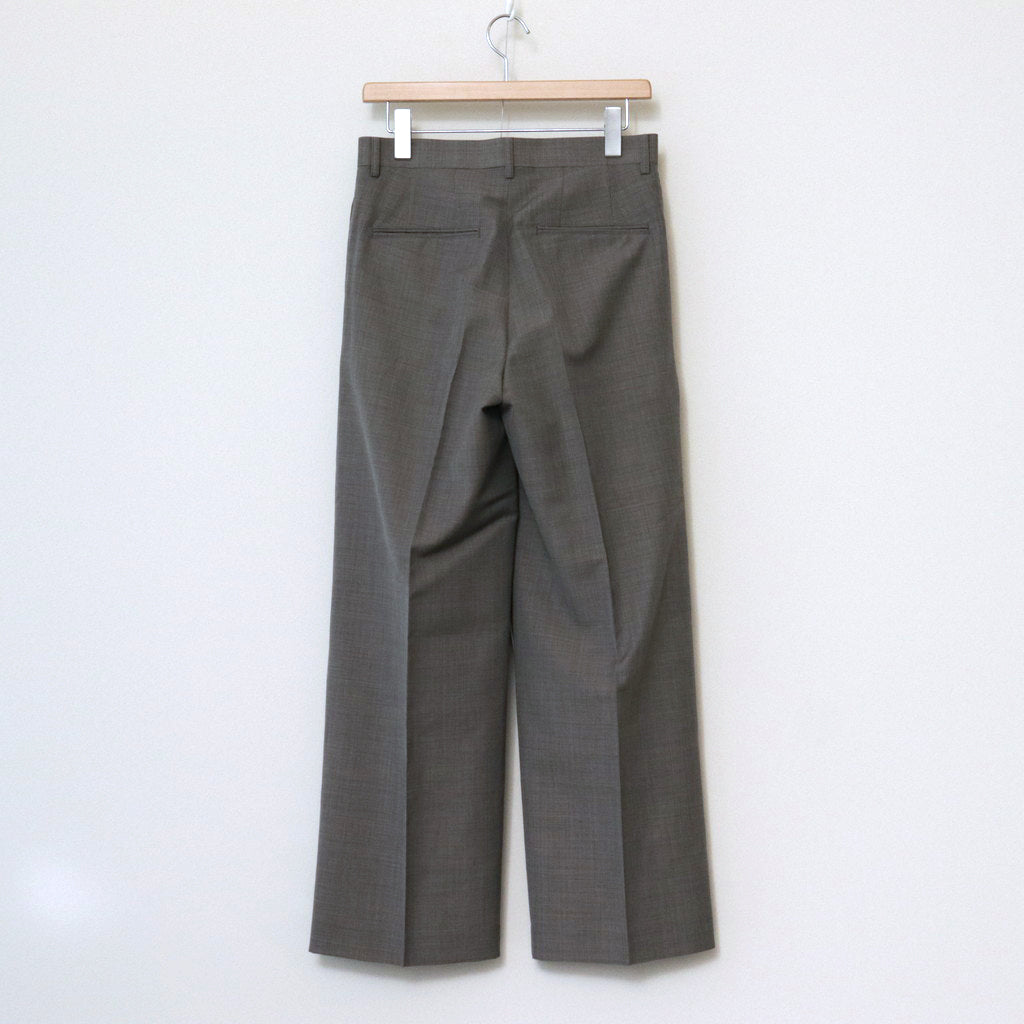 TROPICAL WOOL KID MOHAIR SLACKS #GRAY CHECK [A24SP05WM] – ciacura