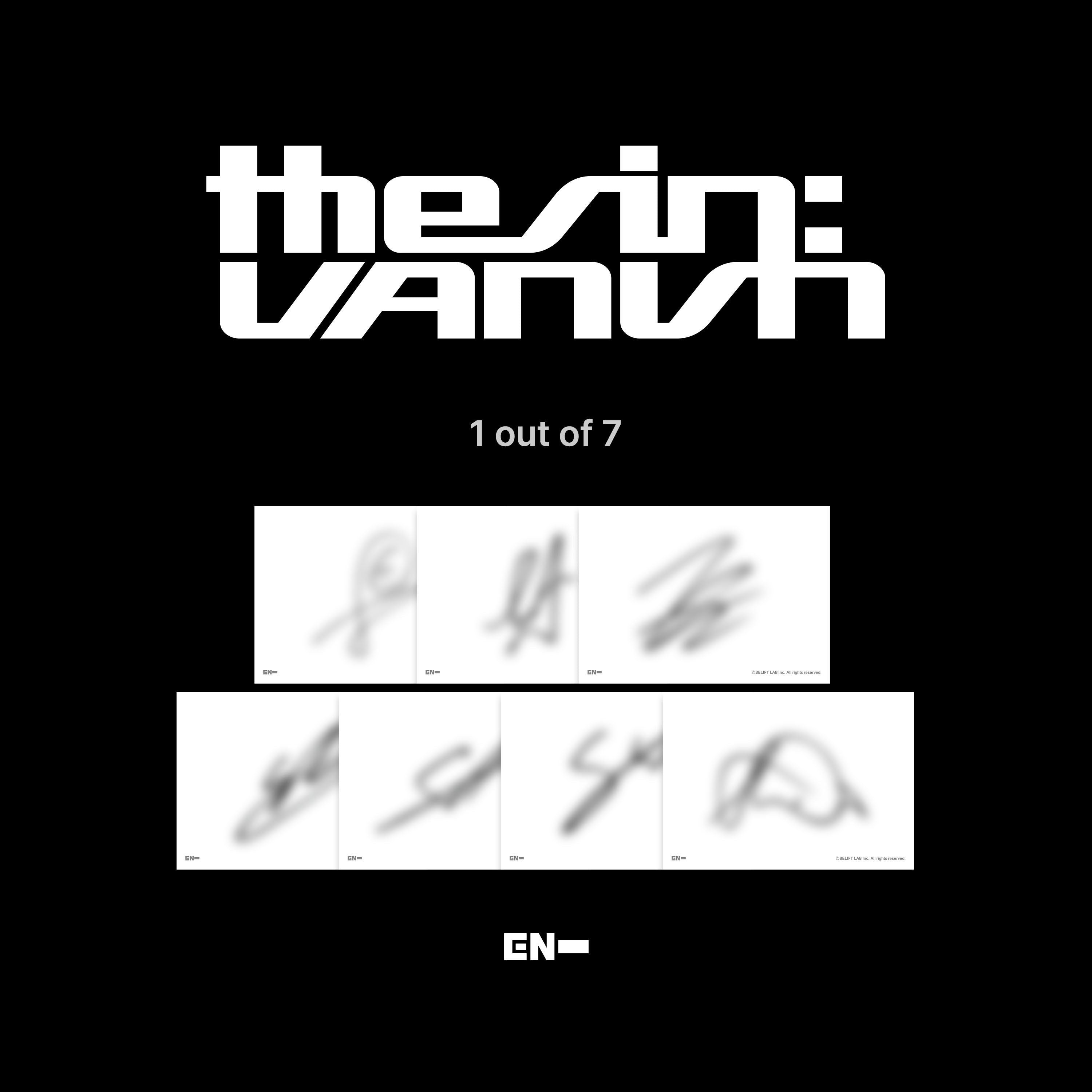 THE SIN : VANISH [STORM Ver.] (Signed Exclusive) - ENHYPEN Store