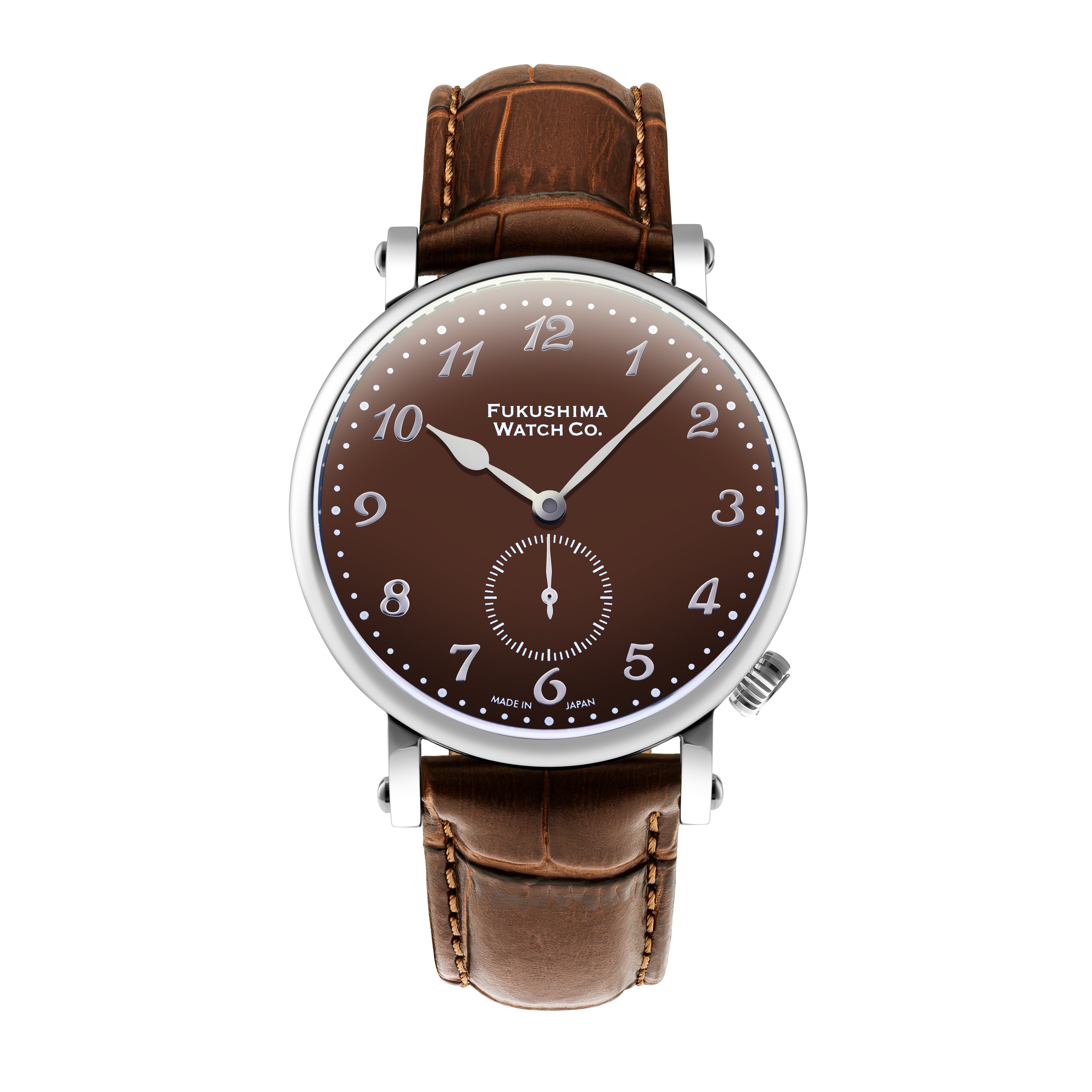 Odaka – Chestnut brown | Japanese Mechanical Watch | FWC