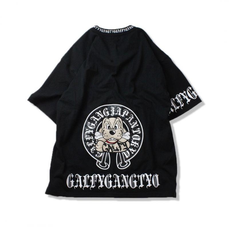 GALFY (ガルフィー) GAL 之 Hearts Tee 壱式 漆黒 / ロック