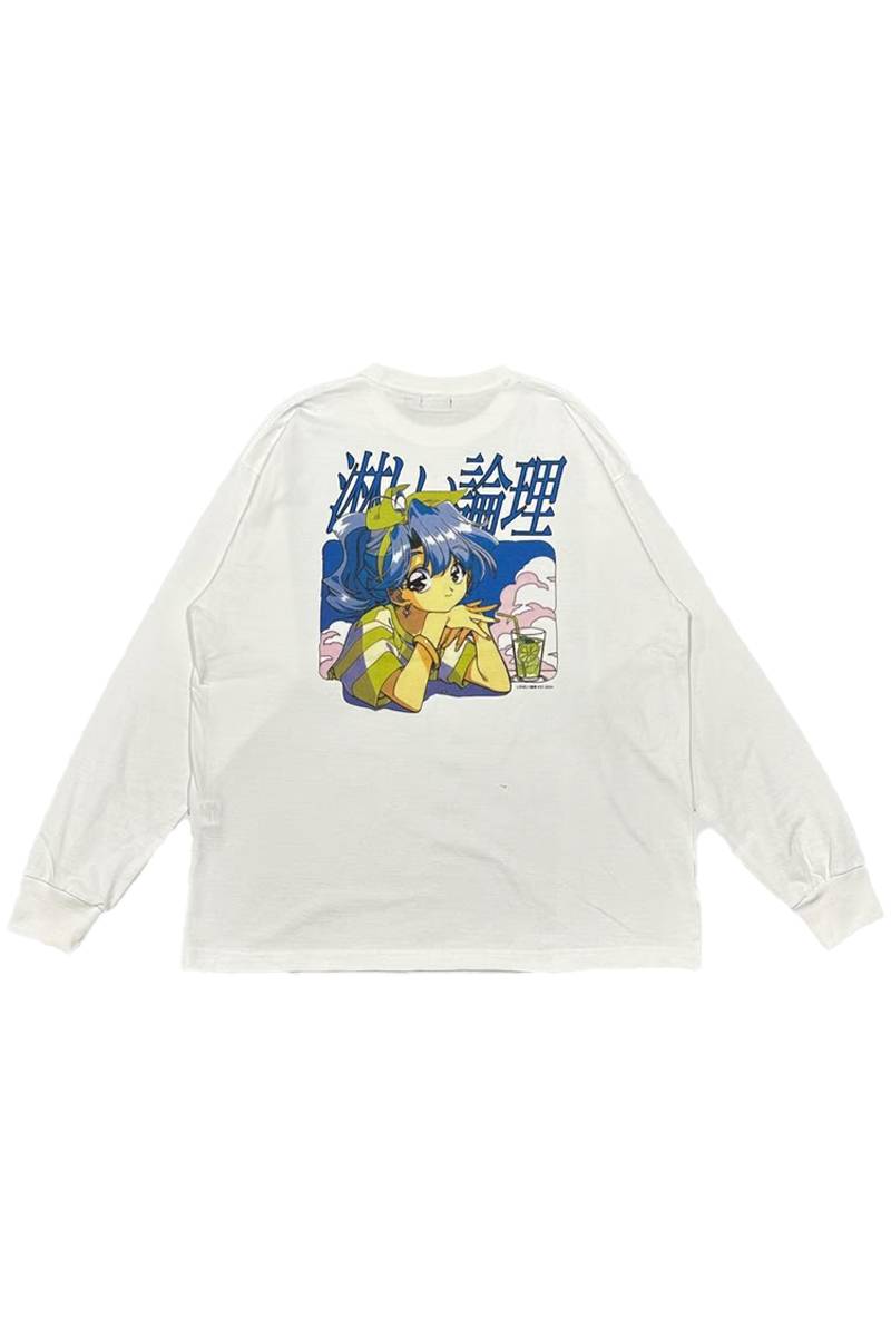 LONELY論理 (ロンリー) #32 LOGIC LONELY LONG SLEEVE WHITE / ロック