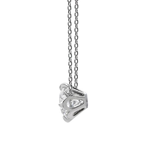 プレシューズ〕プラチナ ダイヤモンド ペンダント （0.35ct） | 高品質