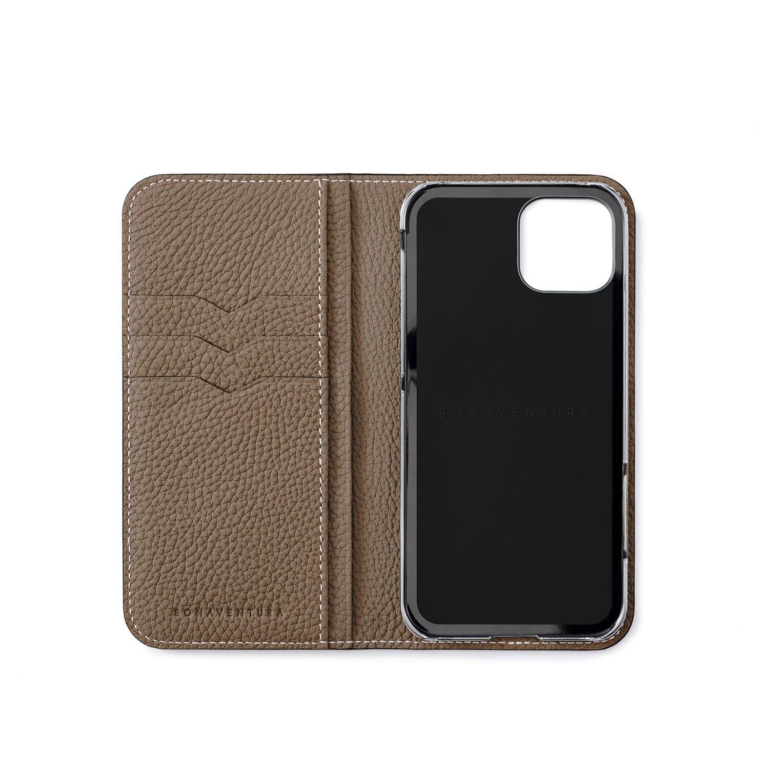 ボナベンチュラ】(iPhone16) ダイアリーケース シュリンクレザー – GQ SHOP
