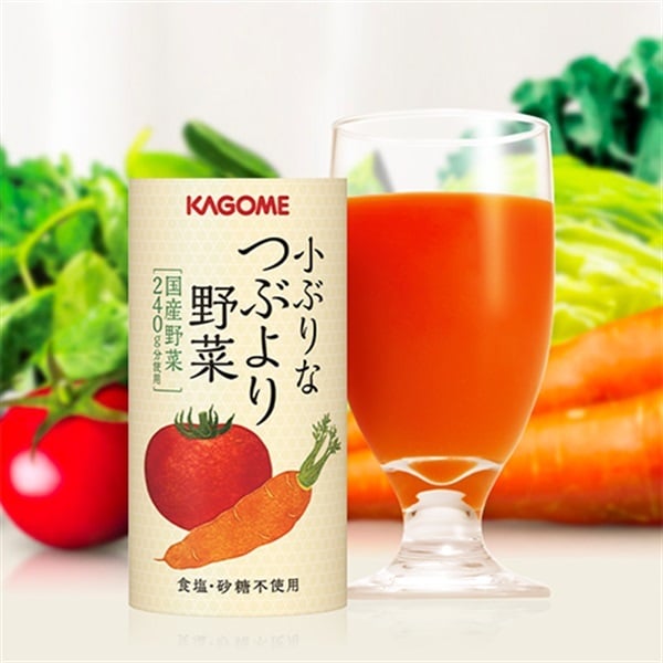 小ぶりなつぶより野菜(30本)｜定期ラインナップ ｜【カゴメの通販