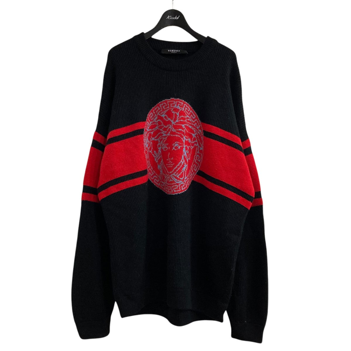 VERSACE(ヴェルサーチ) メデューサインターシャニットセーターA86464