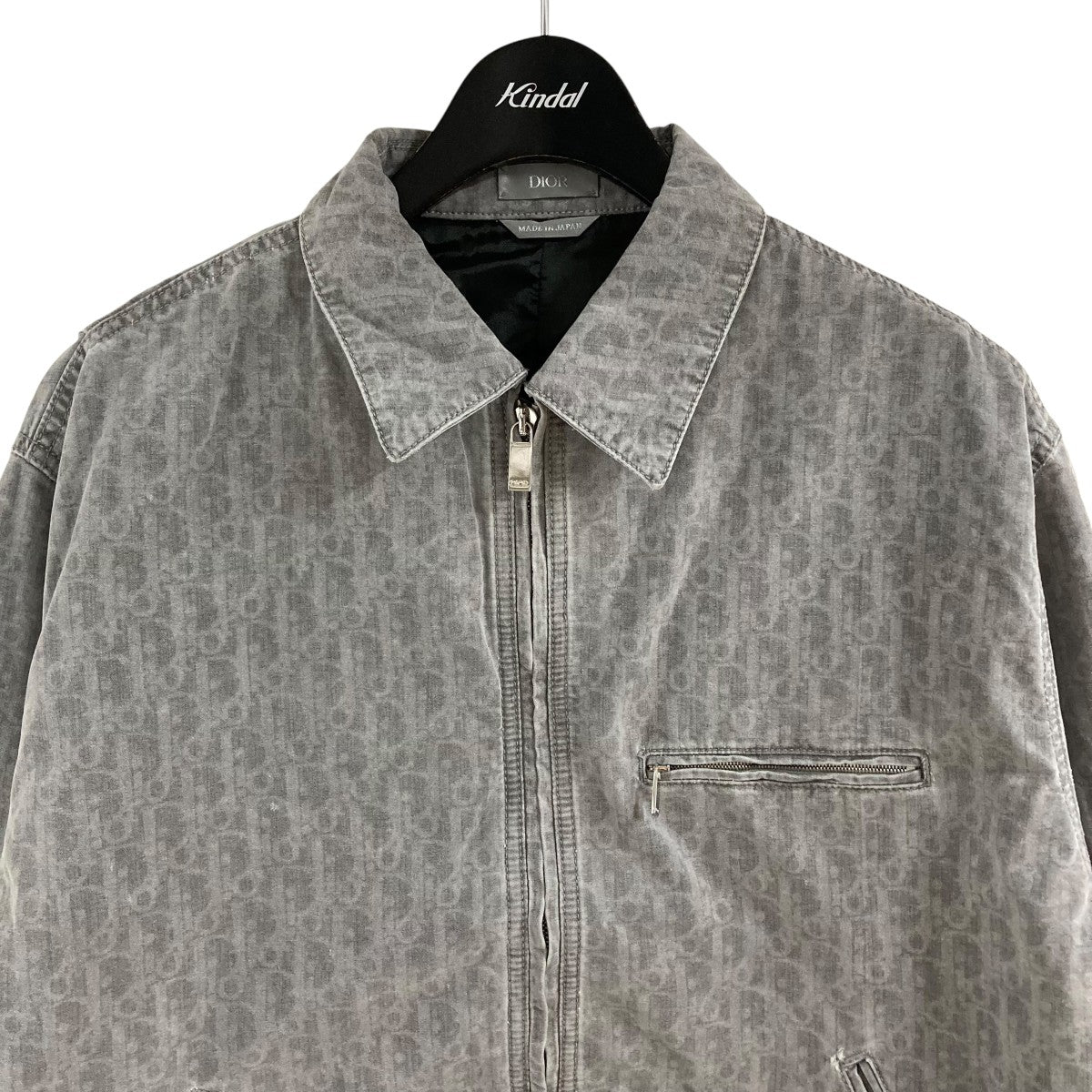 Dior Oblique グレーシャツアウター Dior Oblique グレーシャツアウター