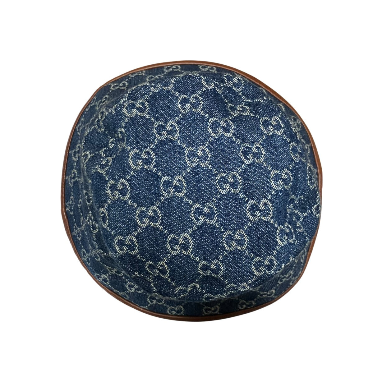 GUCCI(グッチ) GGモノグラムバケットハット 576371 インディゴ サイズ