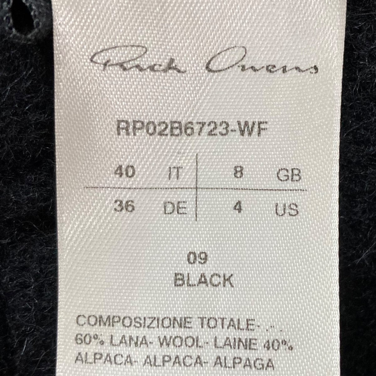 RICK OWENS(リックオウエンス) 22AWZIONIC BOMBERジップアップ