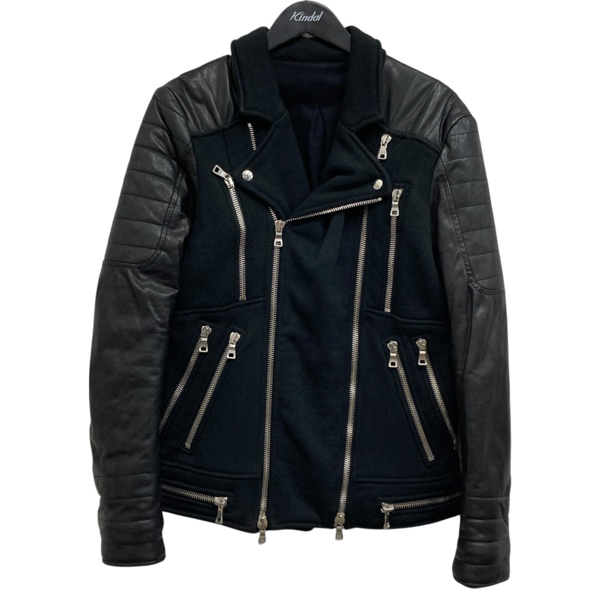 BALMAIN(バルマン) ライダースジャケット ブラック サイズ M｜【公式