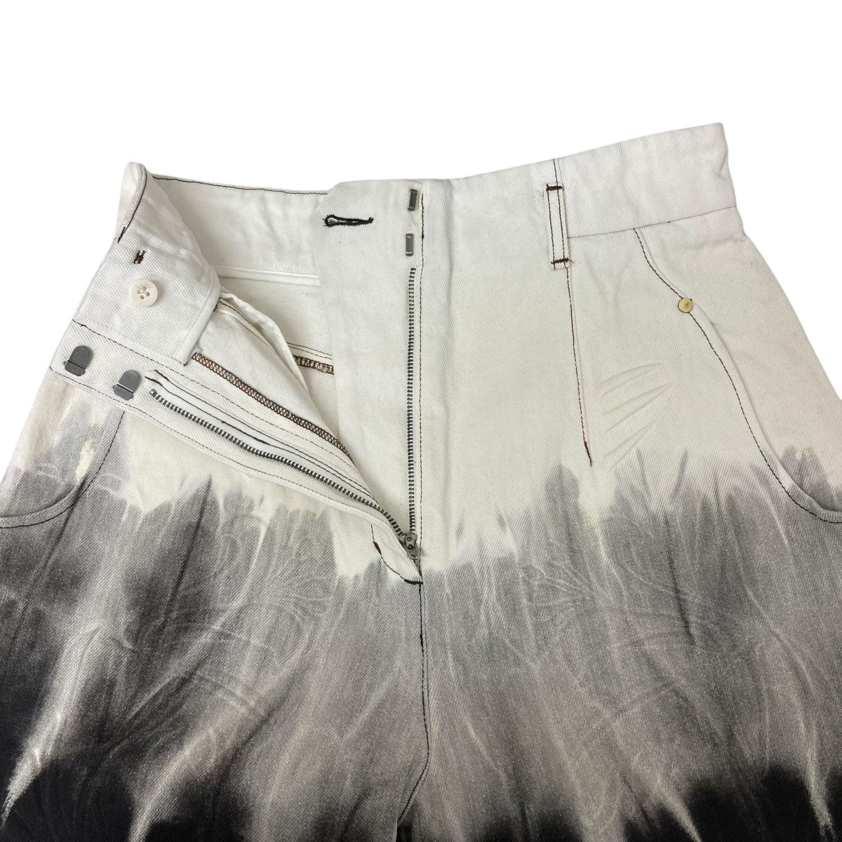mame kurogouchi(マメクロゴウチ) 24AW Gradient Dye Floral Embossed