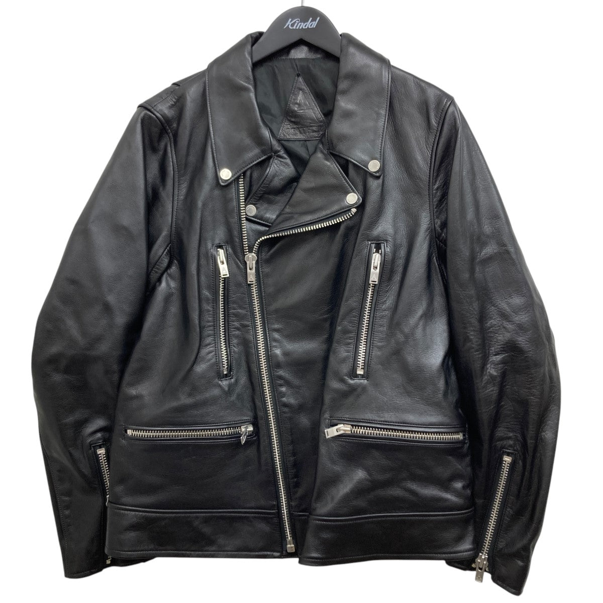 A LEATHER(アレザー) MOTO JACKET レザーダブルライダースジャケット