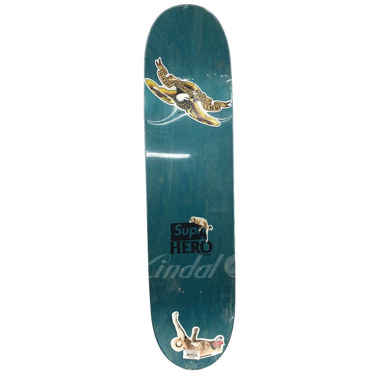 Supreme×Supreme ANTI HERO 22SS ANTIHERO Dog Skateboard Brown ロゴ