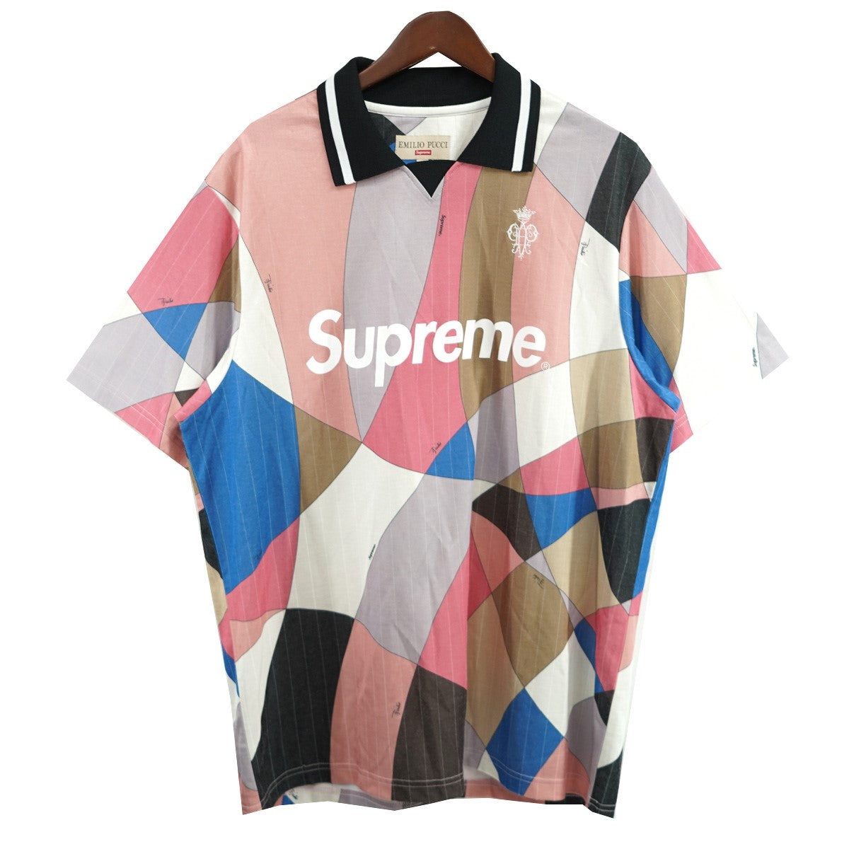 Supreme×EMILIO PUCCI 21SS Emilio Pucci Soccer Jerseyエミリオ