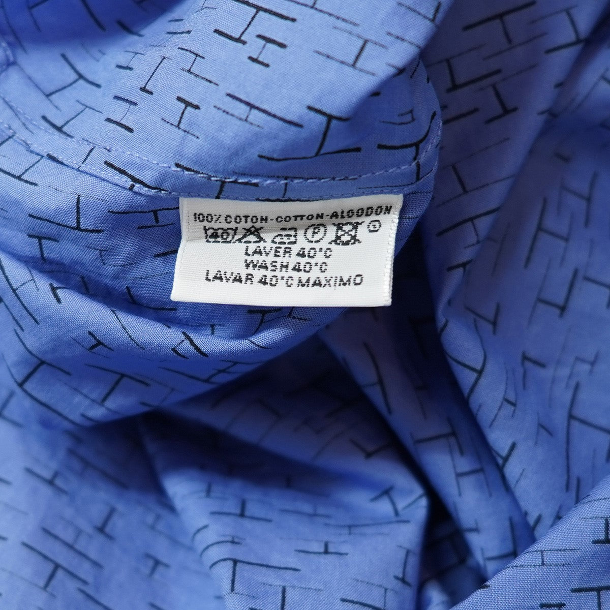 HERMES(エルメス) OLD VINTAGE オールド ヴィンテージ H 総柄 半袖