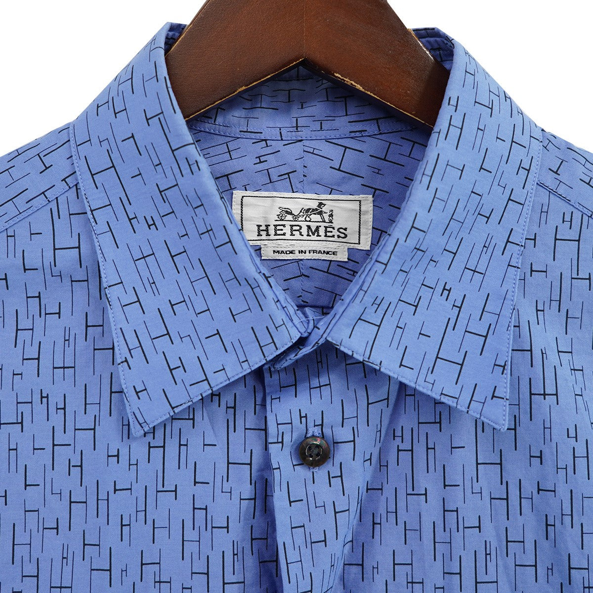 HERMES(エルメス) OLD VINTAGE オールド ヴィンテージ H 総柄 半袖