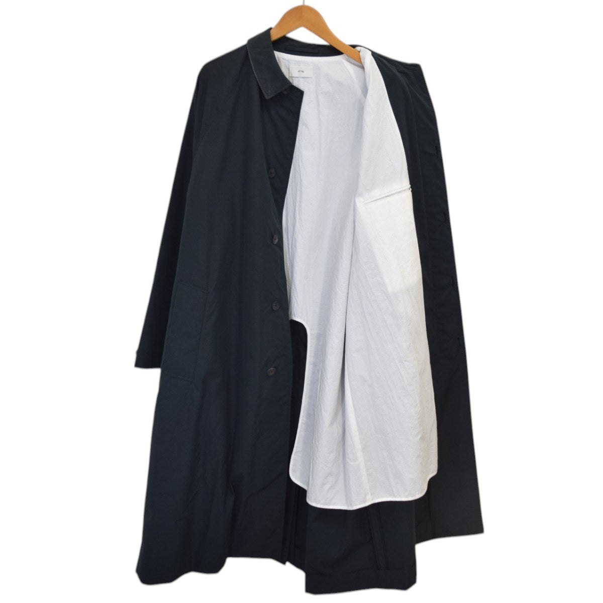 ATON(エイトン) GIZA WEATHER BALMACAAN COAT バルマカンコート