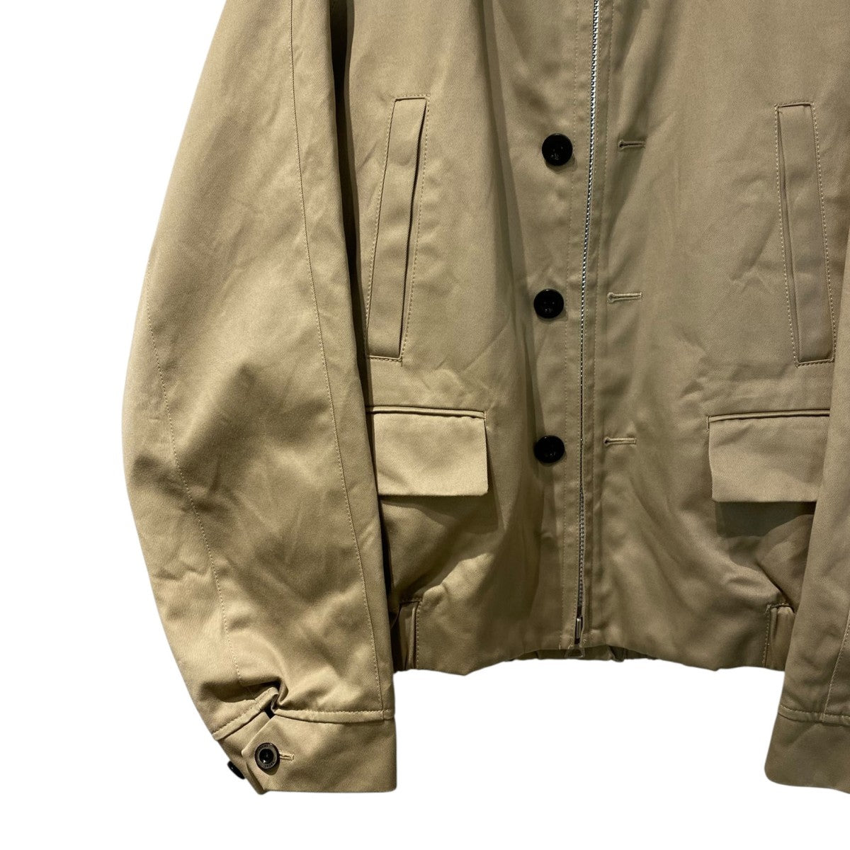 sacai(サカイ) 25SSCotton Chino JacketスイングトップZIPジャケット25
