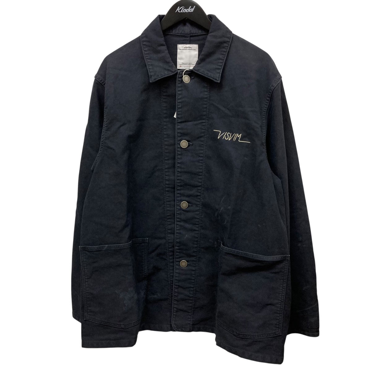 VISVIM(ビズビム) 25AWCOVERALL DMGD G．CORDSバック刺しゅう