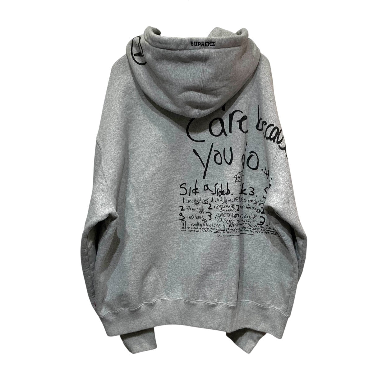 Supreme×aphex twin 25SSZip Up Hooded Sweatshirtジップパーカー