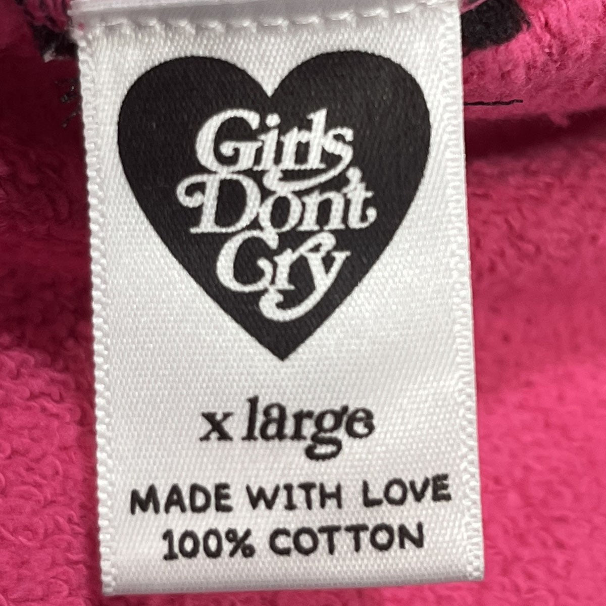 GIRLS DON'T CRY(ガールズドントクライ) 三越伊勢丹限定22AWクルー