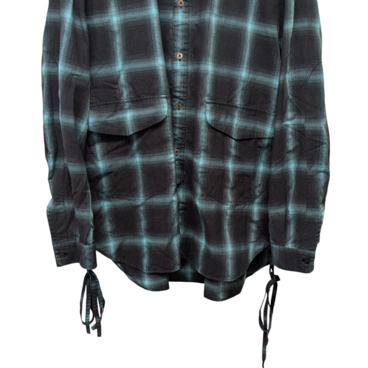 SUGARHILL(シュガーヒル) 20SSOMBRE ROUND FRONT SHIRTオンブレ