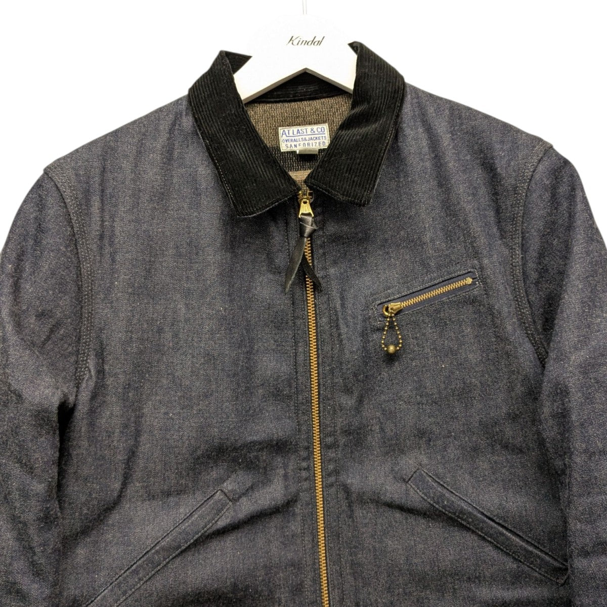 ATLAST ＆ CO(アットラスト) DENIM COSSACK BLANKETデニムコサック
