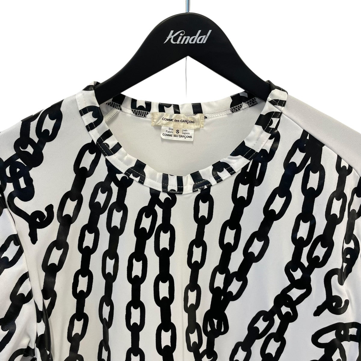 COMME des GARCONS(コムデギャルソン) チェーン柄TシャツGN-T016 GN