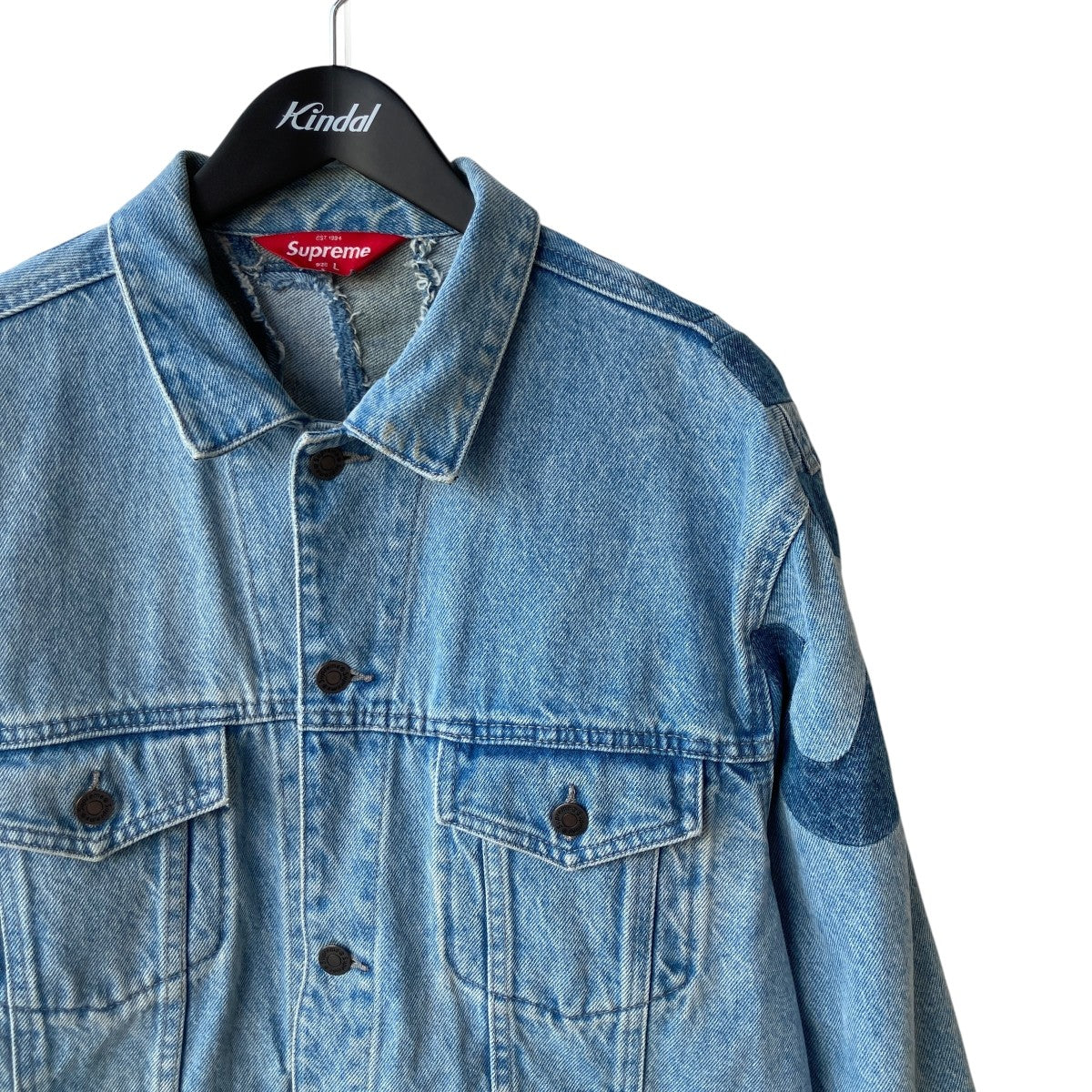 Supreme(シュプリーム) Supreme Inset Logo Denim Trucker Jacket