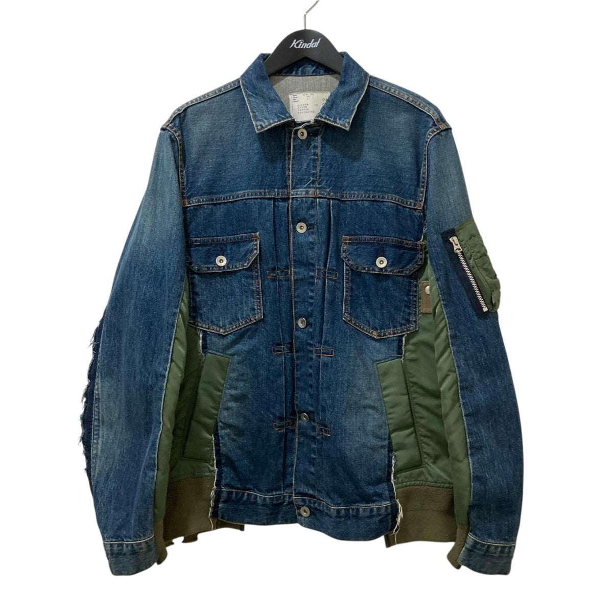 sacai(サカイ) MA-1ドッキングデニムジャケットSCM-022 SCM-022
