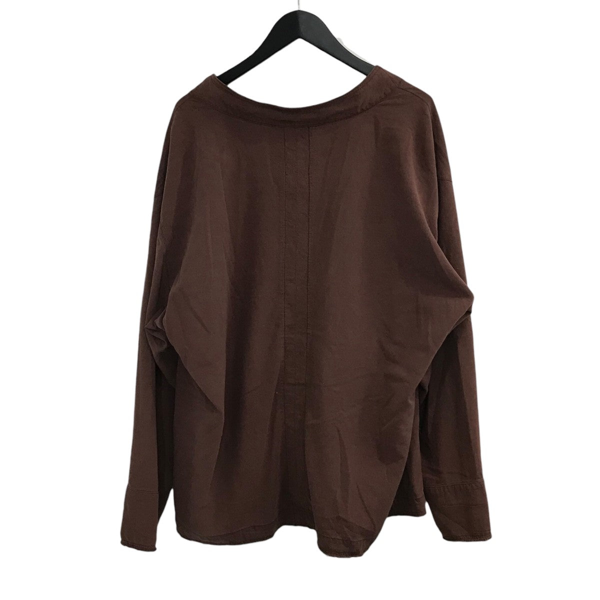 ANCELLM(アンセルム) 「SILK SUEDE COLLARLESS JACKET」シルクスエード