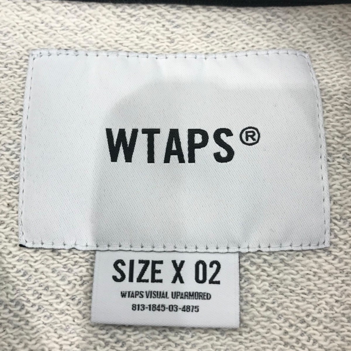 WTAPS(ダブルタップス) 25SS「ACADEMY SWEATER COTTON」ロゴスウェット