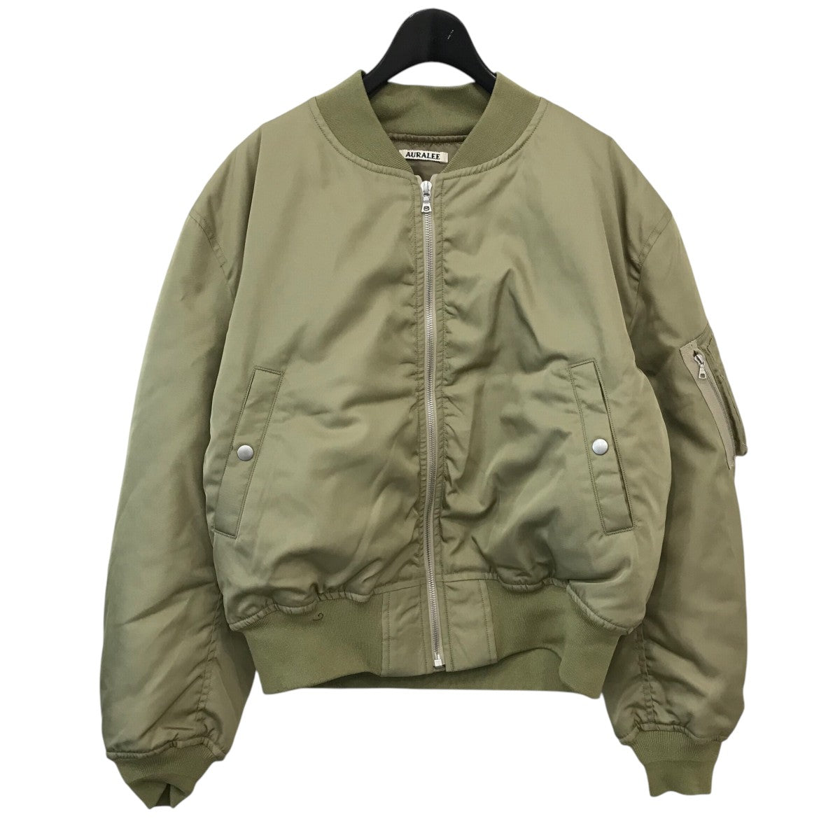 AURALEE(オーラリー) 25SS「HIGH DENSITY SILK TWILL FLIGHT BLOUSON