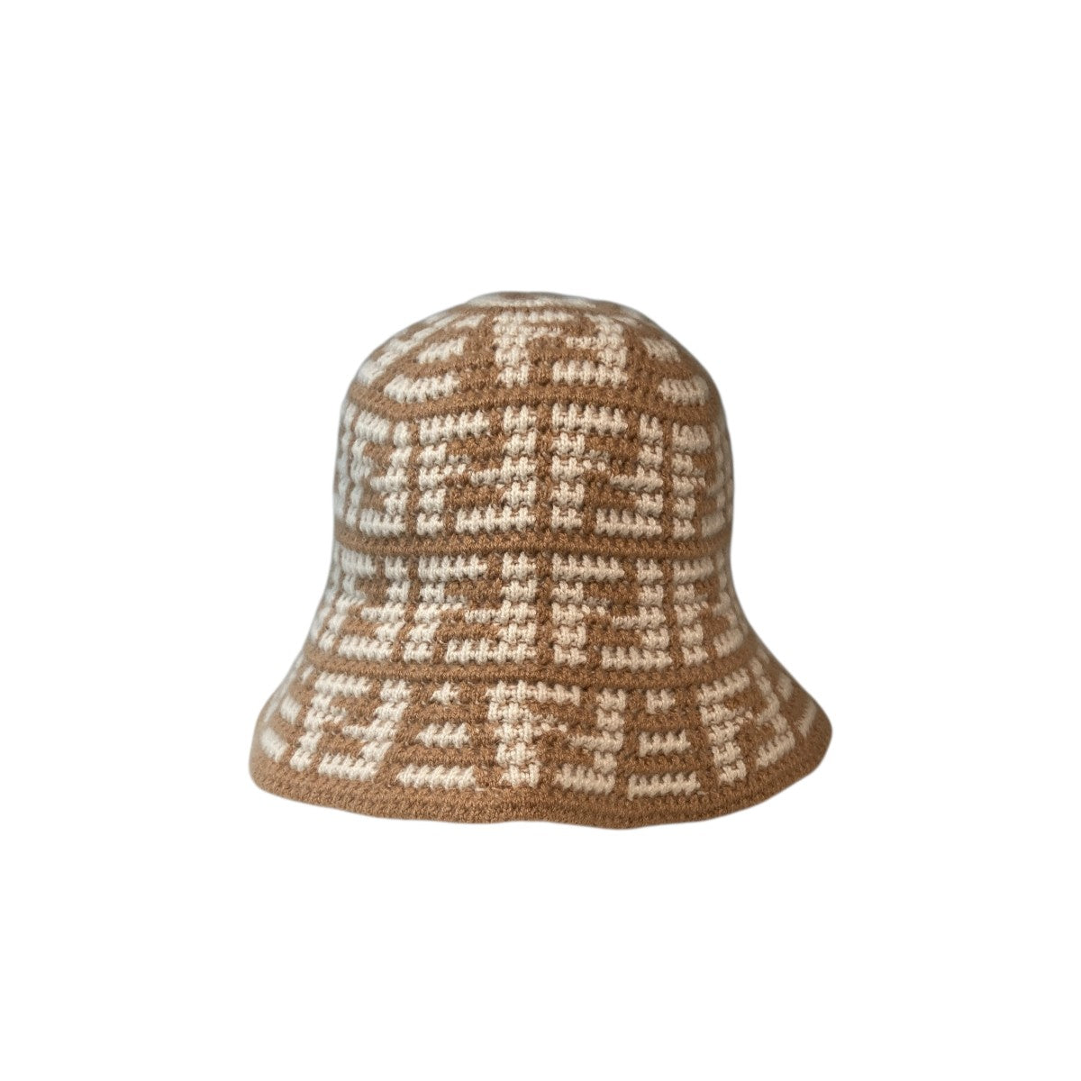 FENDI(フェンディ) FF ロゴハットFXQ922 FXQ922 ベージュ サイズ S/M
