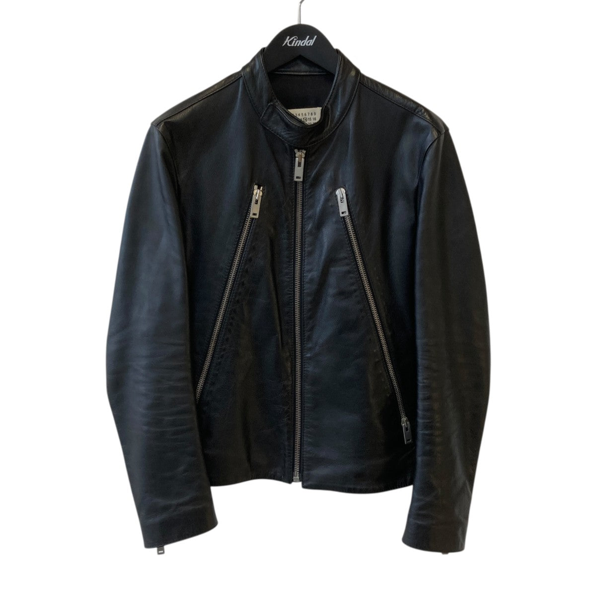 Maison Margiela(メゾンマルジェラ) 16SS5-ZIP RIDERS JACKETレザー