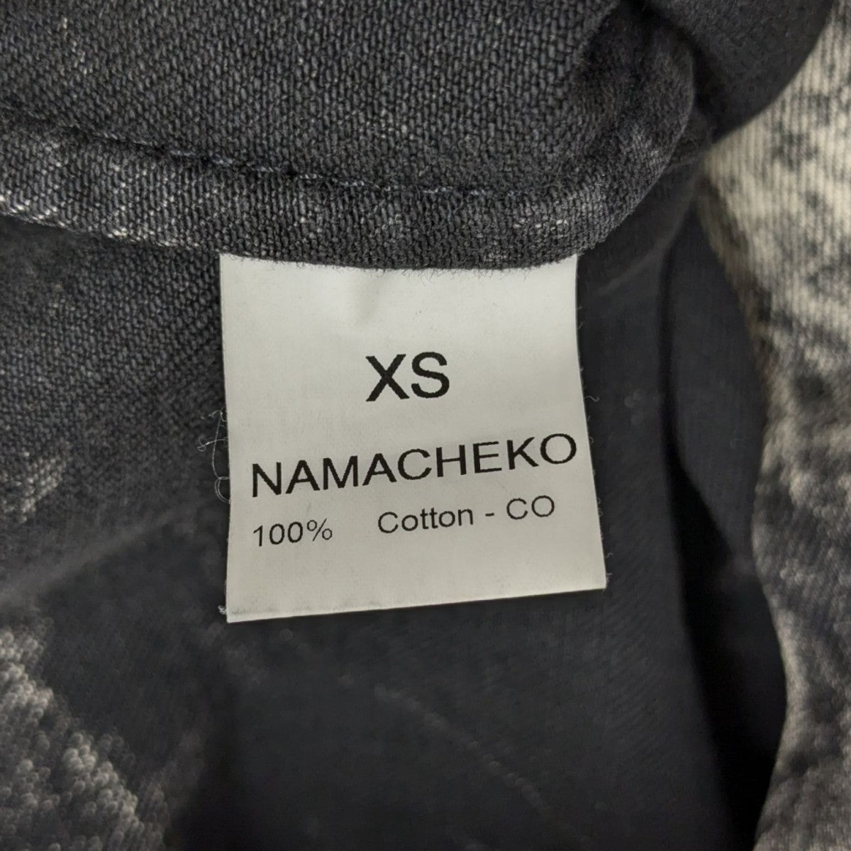 NAMACHEKO(ナマチェコ) デニムジャケット ブラック サイズ XS｜【公式