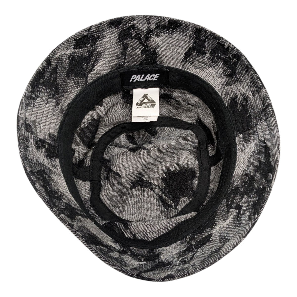 PALACE(パレス) P STAR BUCKET HAT BKバケットハット グレー サイズ S