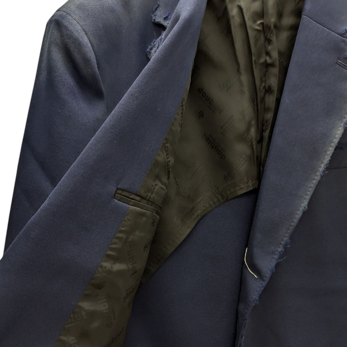 doublet(ダブレット) 25SSDUSTY TAILORED JACKETダスティーテーラード