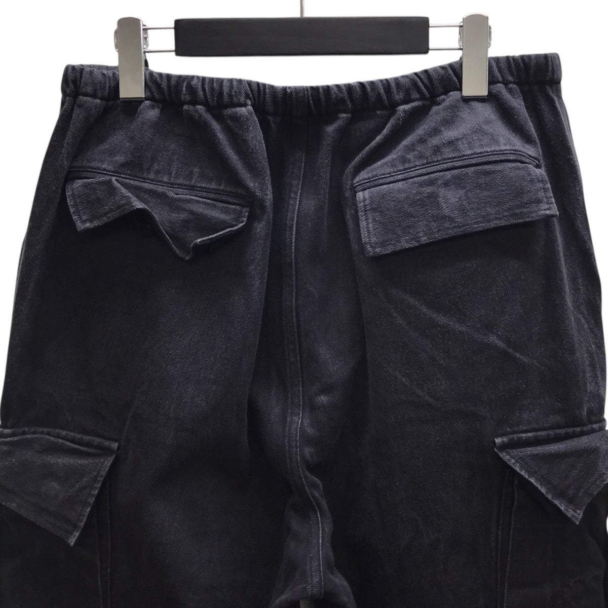 COMOLI(コモリ) 25SS ブラックドリル 6Pパンツ カーゴパンツ B01-03014