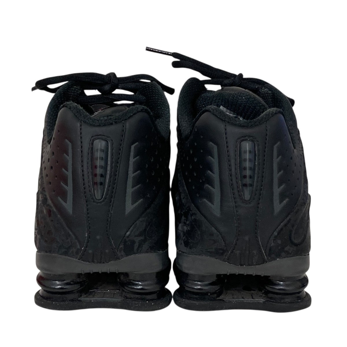 NIKE(ナイキ) Women's Shox R4 Black Floral Dark Smoke Grey