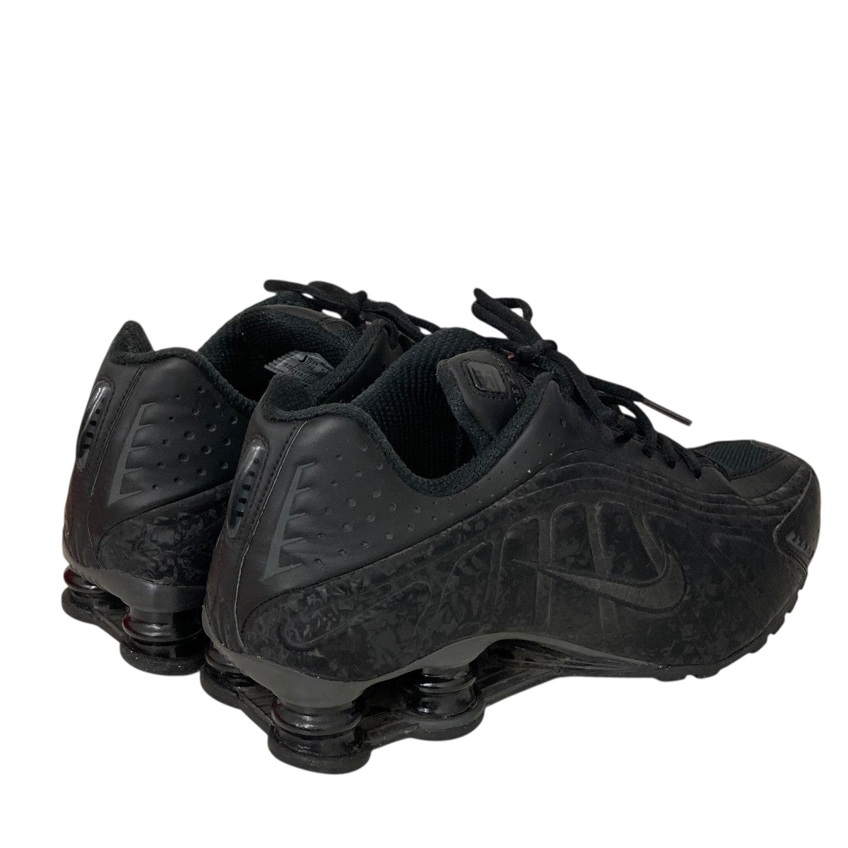 NIKE(ナイキ) Women's Shox R4 Black Floral Dark Smoke Grey