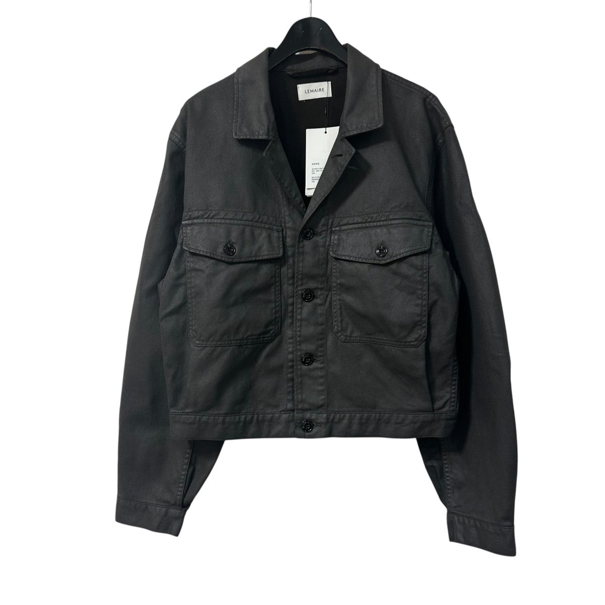 LEMAIRE(ルメール) 25SSTRUCKER JACKET SHINY COATED MEDIUM DENIM