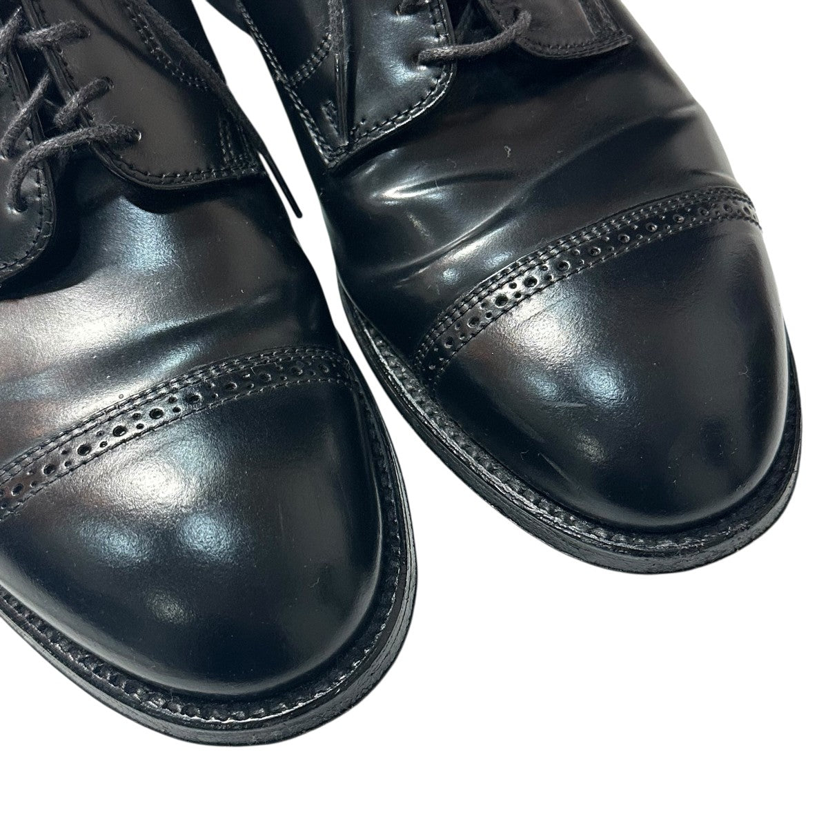 ALDEN(オールデン) Black Cordovan Cap Toeストレートチップシューズ