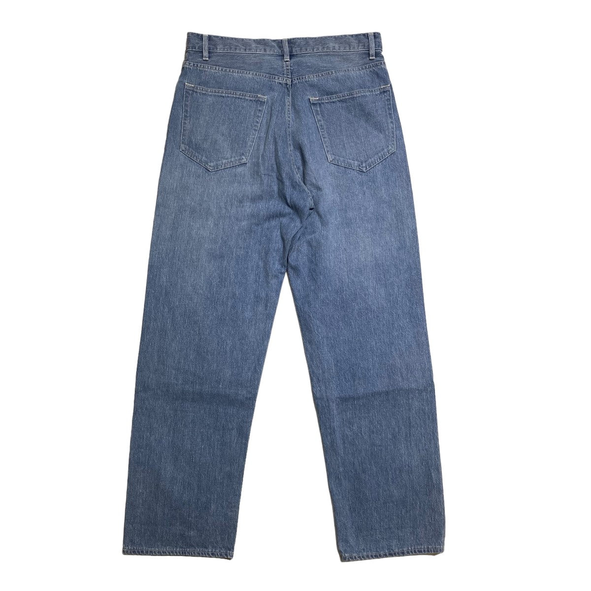 AURALEE(オーラリー) 24SSSELVEDGE FADED LIGHT DENIM WIDE PANTS