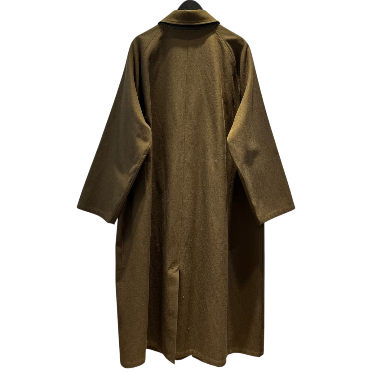 Cristaseya(クリスタセヤ) oversized trench with leather patch