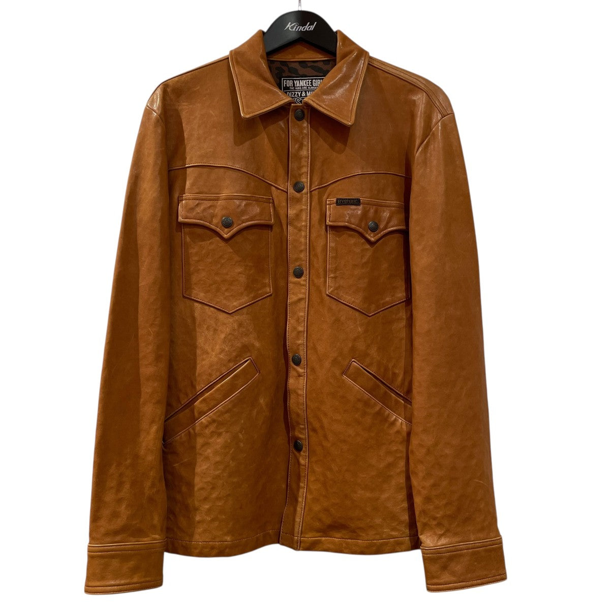 Hysteric Glamour(ヒステリックグラマー) ラムレザーウエスタン
