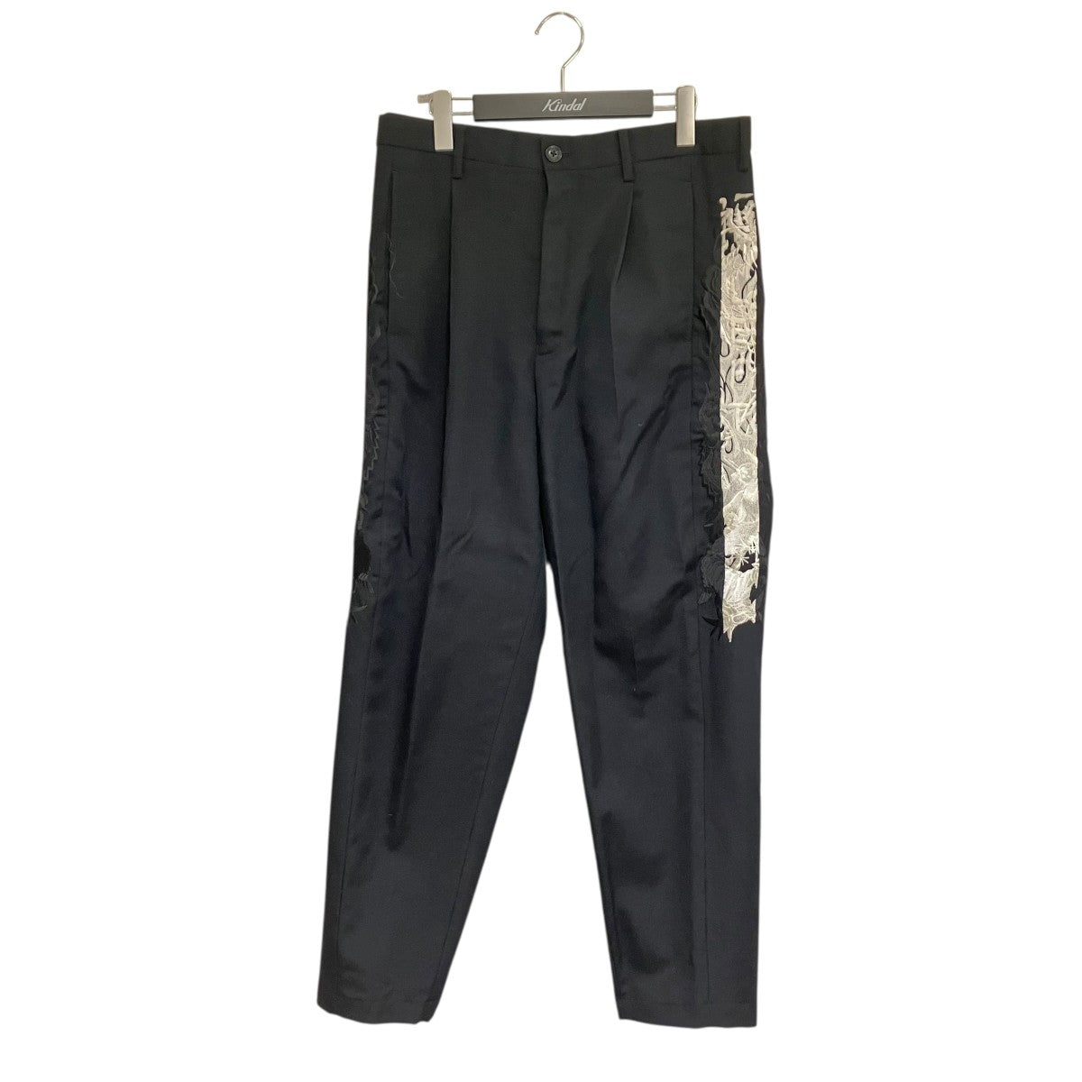doublet(ダブレット) LINED CHAOS EMBROIDERY WIDE TAPERED TROUSERS